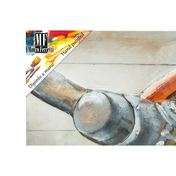 Quadro dipinto a mano Aviator, 120 x 80 cm - Mauro Ferretti-image-1