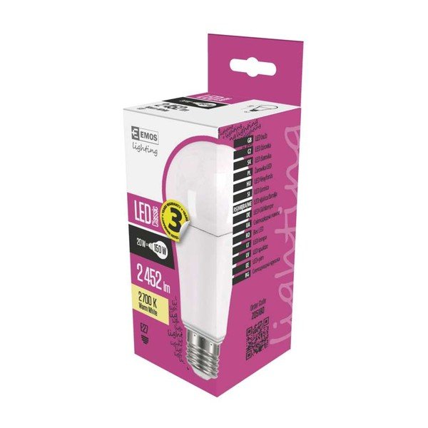 Lampadina LED E27, 150 W, 230 V - EMOS-image-1