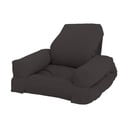 Poltrona relax per bambini nera e grigia Mini Hippo - Karup Design