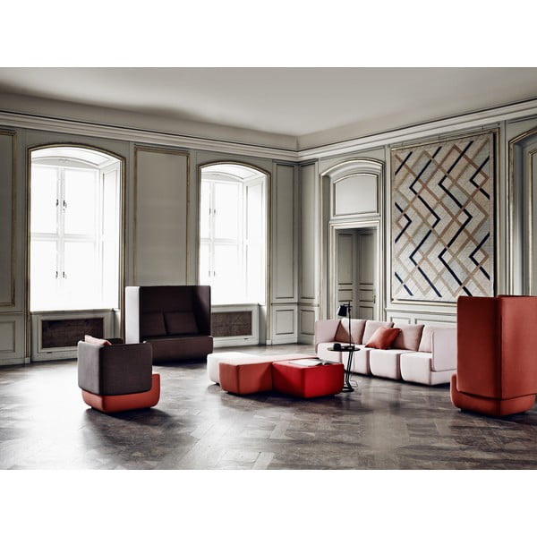 Divano antracite Basso Opera - Softline-image-3