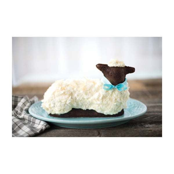 Stampo pasquale in argento a forma di agnello , 700 ml - Nordic Ware-image-4