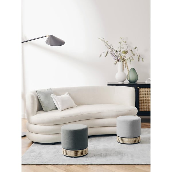 Pouf verde scuro Mara - Westwing Collection-image-4