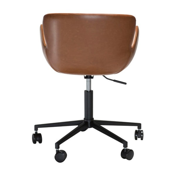 Sedia da ufficio marrone chiaro Gaia - DAN-FORM Denmark-image-4