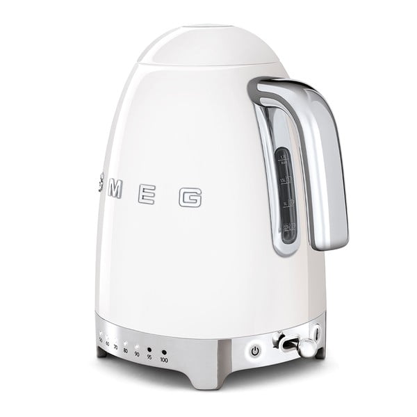 Bollitore bianco in acciaio inox 1,7 l 50's Retro Style – SMEG-image-2