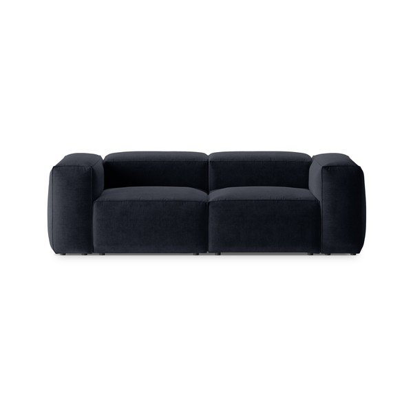 Divano blu scuro 224 cm Bergamo – Cosmopolitan Design