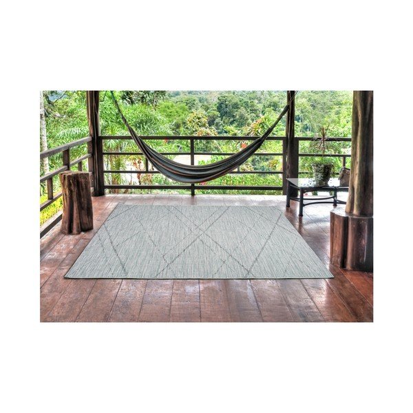 Tappeto per esterni grigio-blu , 77 x 150 cm Weave Cassita - Universal-image-2