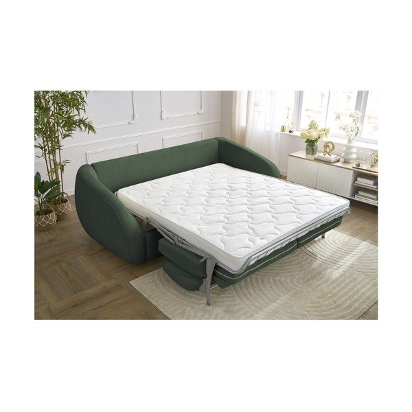 Divano verde allungabile 235 cm Cezanne – Bobochic Paris-image-1