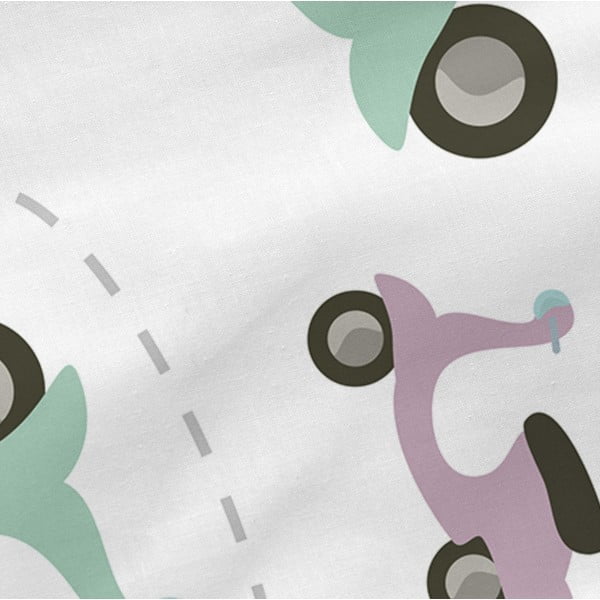 Lenzuolo di cotone per bambini, 140 x 70 cm Summer Time - Happynois-image-3