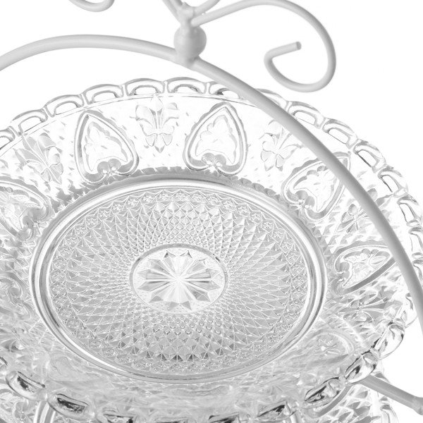 Alzata per dessert a 2 livelli Unimasa, altezza 29 cm - Casa Selección-image-1