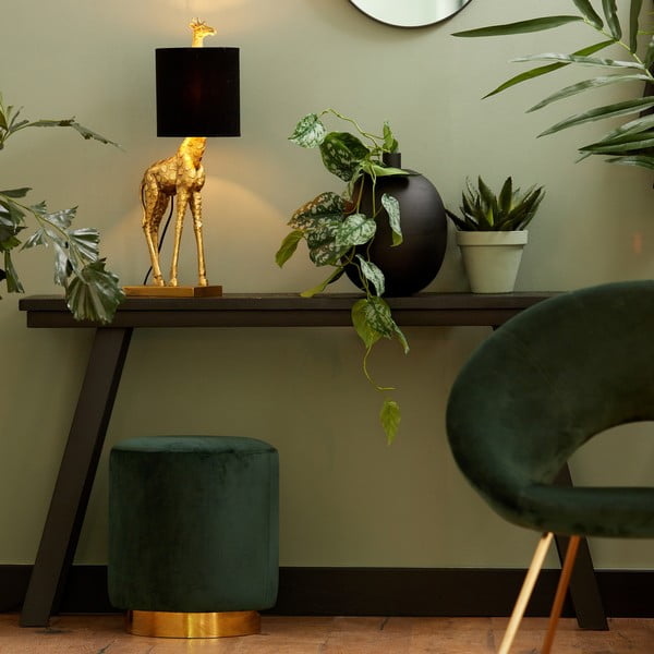 Lampada da tavolo in nero-bronzo (altezza 61 cm) Giraffe - Light & Living-image-1