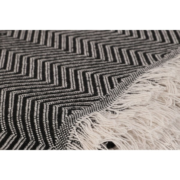 Copriletto nero/beige 170x210 cm Etnik – Mijolnir-image-2