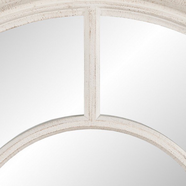 Specchio da parete con cornice in legno ø 79 cm Paula - Ixia-image-1