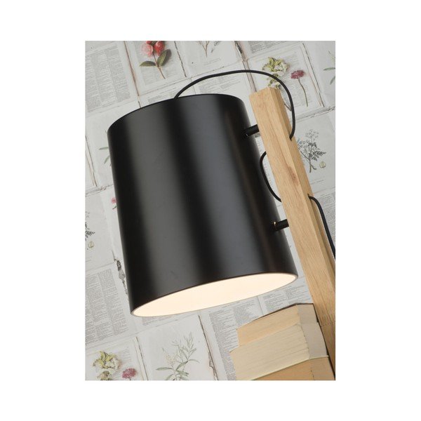 Lampada da terra nera con paralume in metallo (altezza 168 cm) Cambridge - it's about RoMi-image-2