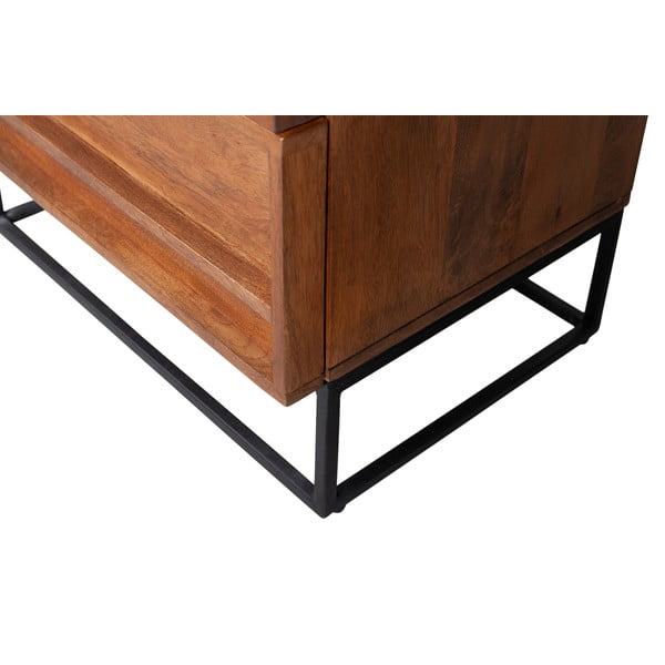 Cassettiera in legno di mango marrone con 5 cassetti Forrest - WOOOD-image-4