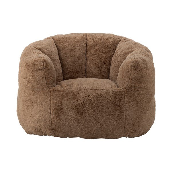Pouf a sacco per bambini marrone Kari – Bloomingville Mini-image-4