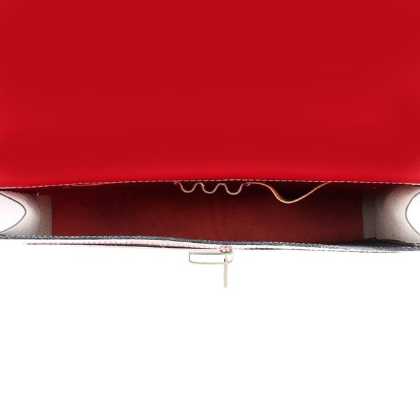 Borsa in pelle rossa Irene - Chicca Borse-image-2