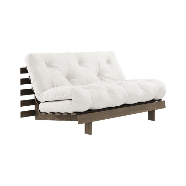 Divano letto bianco 140 cm Roots - Karup Design