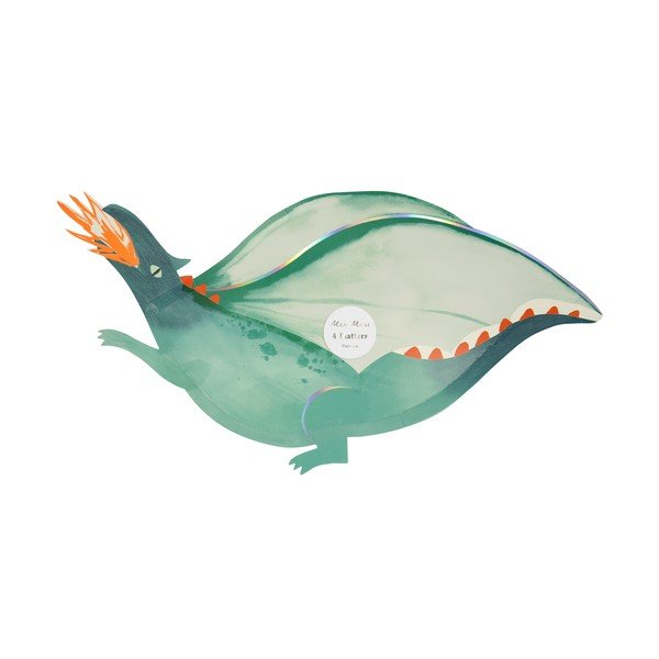 Vassoi di carta monouso in set da 4 Dragon - Meri Meri-image-1