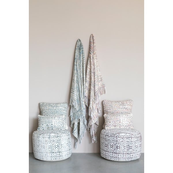 Cuscino colore Blu, 30 x 50 cm Liv - White Label-image-2