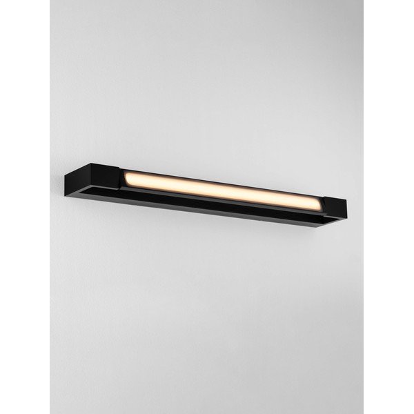 Lampada da parete LED nera opaca in alluminio Arga – Nova Luce-image-2