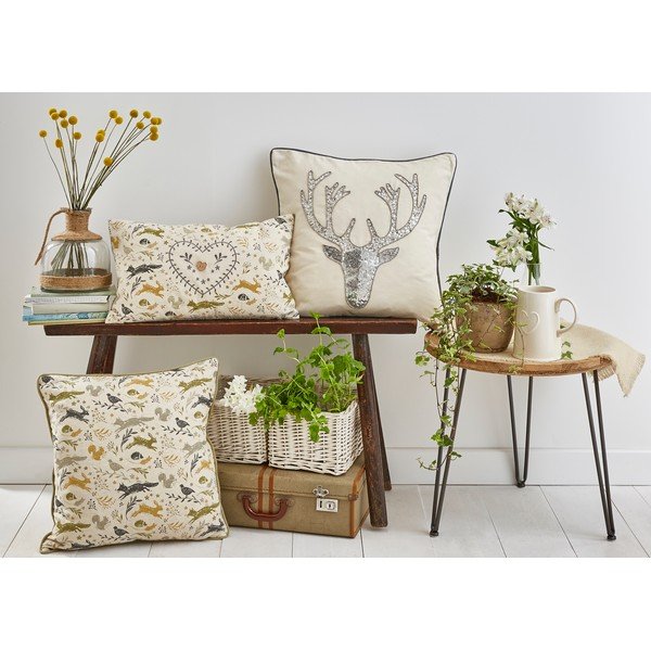 Cuscino in cotone, 45 x 45 cm Woodland - Cooksmart ®-image-1
