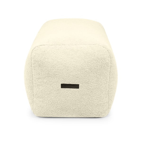 Puof a sacco marrone con rivestimento in bouclé Plus 100 Lounge – SLOWDOWN-image-3