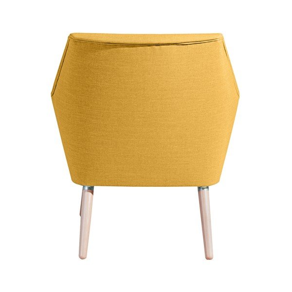 Poltrona gialla Linea Alegro - Max Winzer-image-4