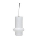 Lampadario bianco in vetro ø 15 cm Pilule – Hübsch