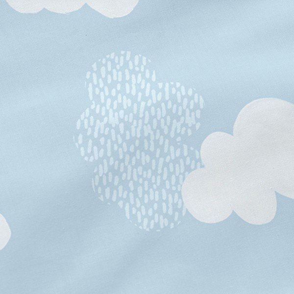 Federa per bambino 50x75 cm Clouds - Happy Friday-image-1