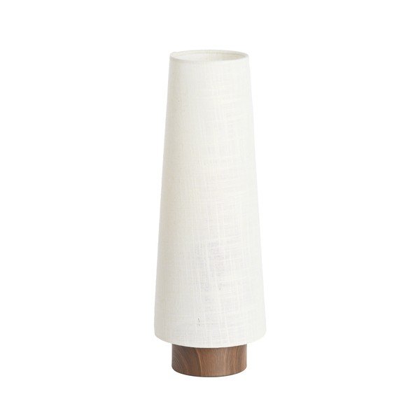Lampada da tavolo color crema in metallo con paralume in tessuto (altezza totale 42 cm) Howie – Light & Living