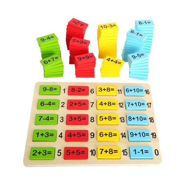 Aiuto didattico in legno per bambini per la matematica Number Fun - Legler