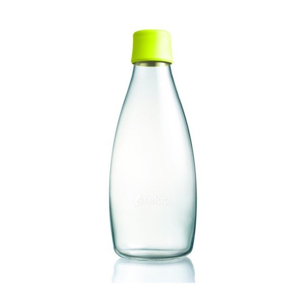 Bottiglia di vetro giallo limone, 800 ml - ReTap
