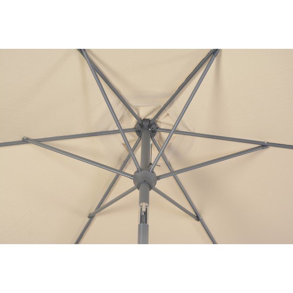 Ombrellone beige ø 300 cm Roja - Rojaplast-image-1