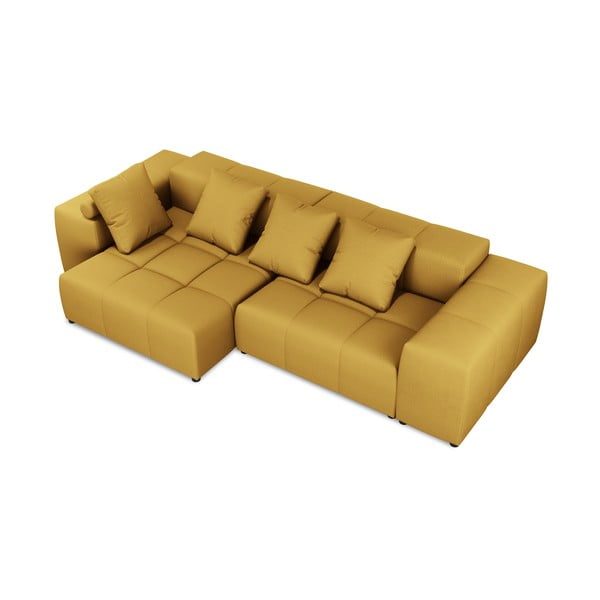 Divano angolare giallo (variabile) Rome - Cosmopolitan Design-image-3