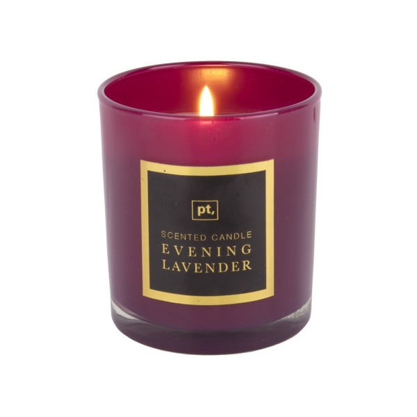 Svíčka s vůní levandule PT LIVING Scented Candle, doba hoření 35 hodin