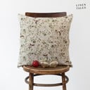 Federa con motivo natalizio 40x60 cm Mistletoe - Linen Tales