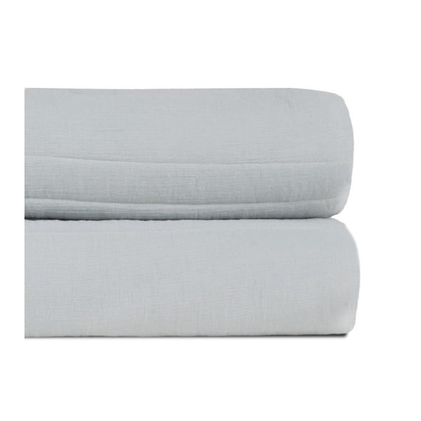 Copriletto verde polveroso con rivestimento trapuntato 180x260 cm – Ixia