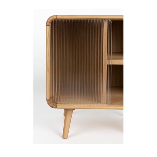 Tavolino in legno massiccio 40x50 cm Rise – Zuiver-image-4