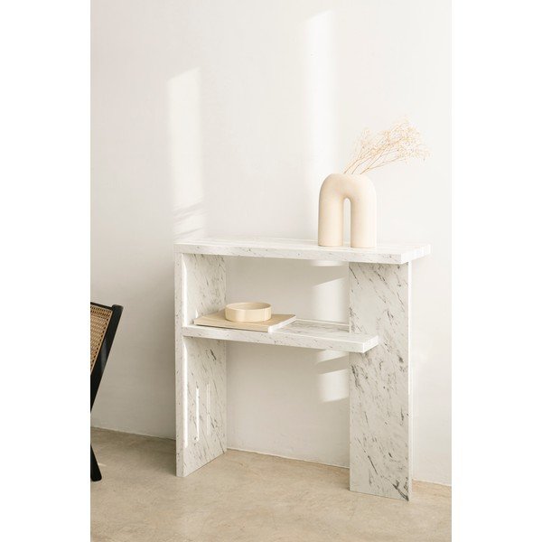 Consolle bianca 30x80 cm Dante - Really Nice Things-image-1
