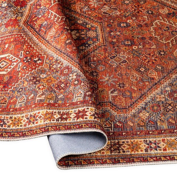 Tappeto rosso , 80 x 150 cm Mashad - Floorita-image-4