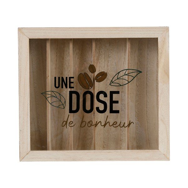 Portacapsule beige Bonheur - Sema-image-3
