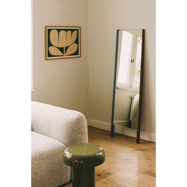 Specchio da terra con telaio in legno massiccio 49x166 cm Lun – noo.ma-image-2
