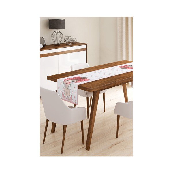 Runner da tavola in microfibra Cute Girl, 45 x 145 cm - Minimalist Cushion Covers