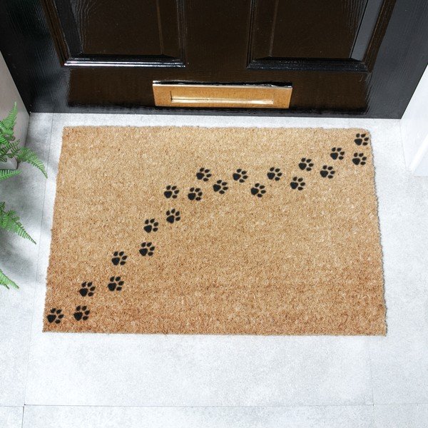 Zerbino in fibre di cocco 40x60 cm Paw Prints – Artsy Doormats-image-4