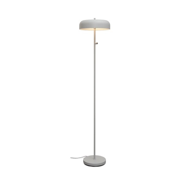 Lampada da terra grigia con paralume in metallo (altezza 145,5 cm) Porto - it's about RoMi