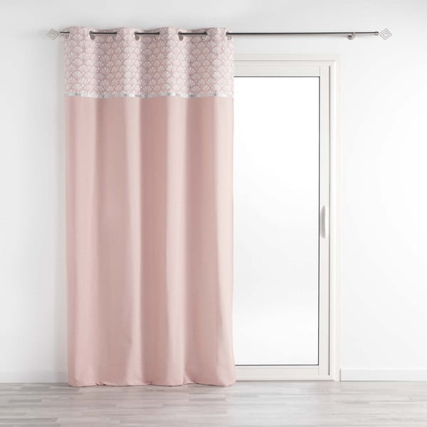 Tenda rosa chiaro in cotone 140x240 cm Artchic – douceur d'intérieur