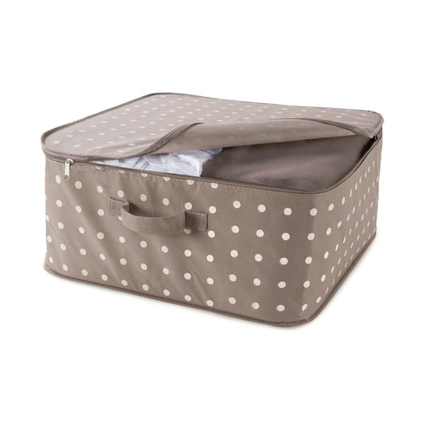 Contenitore beige Dots, 46 x 20,5 cm Rivoli - Compactor