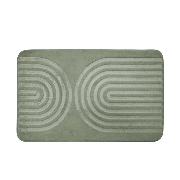 Tappetino per il bagno color salvia 45x75 cm Allure – douceur d'intérieur