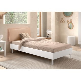 Letto bianco per bambini in legno di faggio 90x200 cm Forrest - Vipack