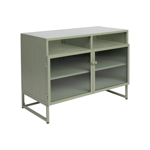 Vetrina verde bassa 80x58 cm Herbe - White Label-image-2